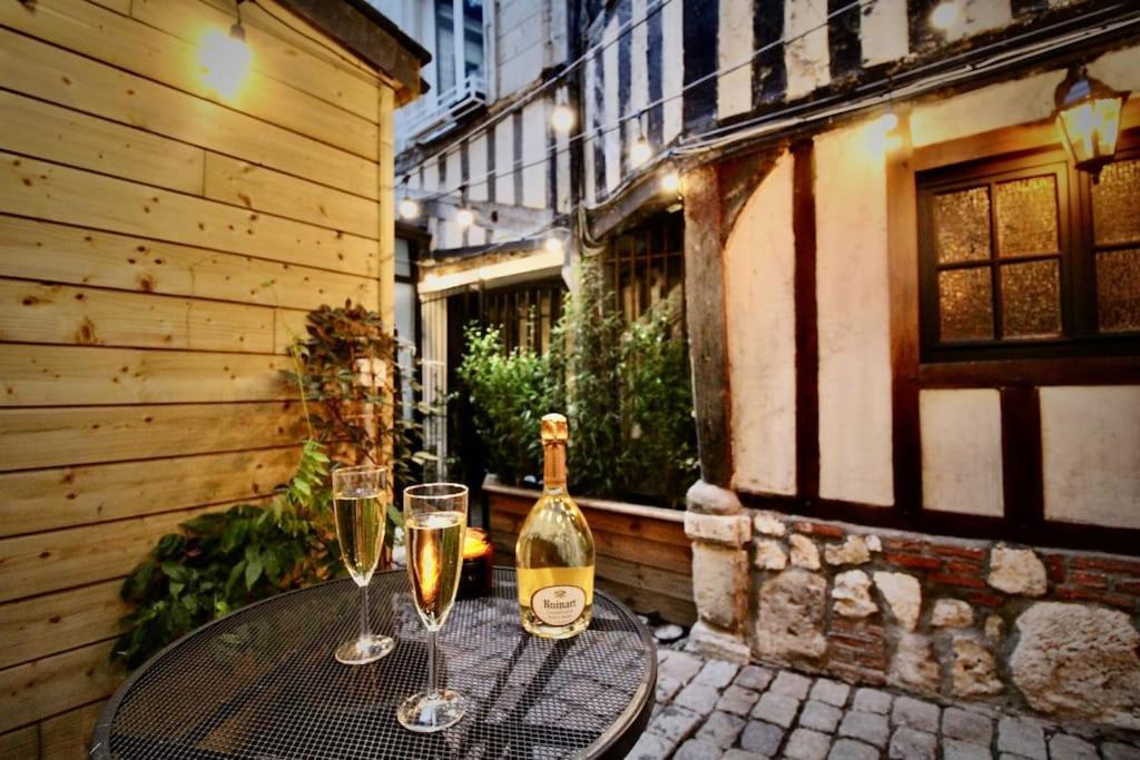 Le Spa Gustave - Sauna, Jacuzzi & Terrasse A Руан Экстерьер фото